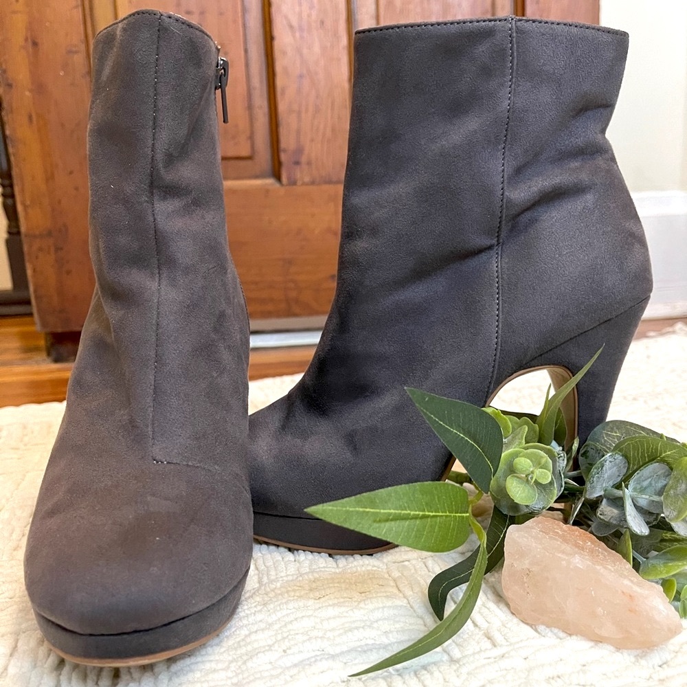 H&M Grey Booties Size 39